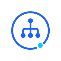 SiteMapper Pro logo - Circular sitemap spine icon